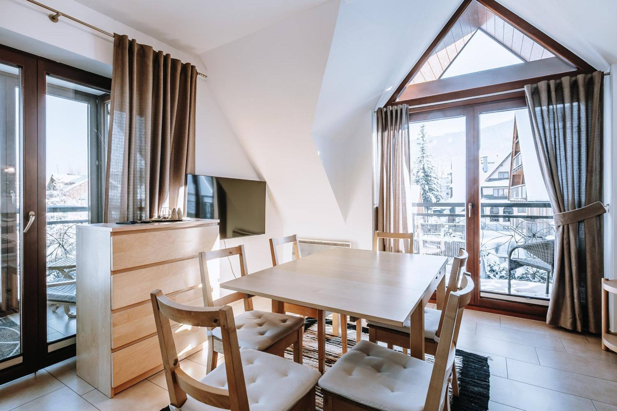 Szafir Apartamenty Mozaika Centrum Piec Kominkowy 扎科帕内 外观 照片